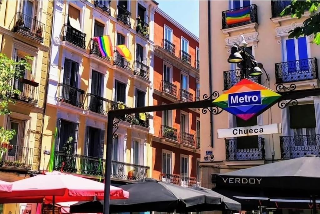 Downtown Apt 1Hab Para 4Pax En La Plaza De Chueca Madrid Exterior photo